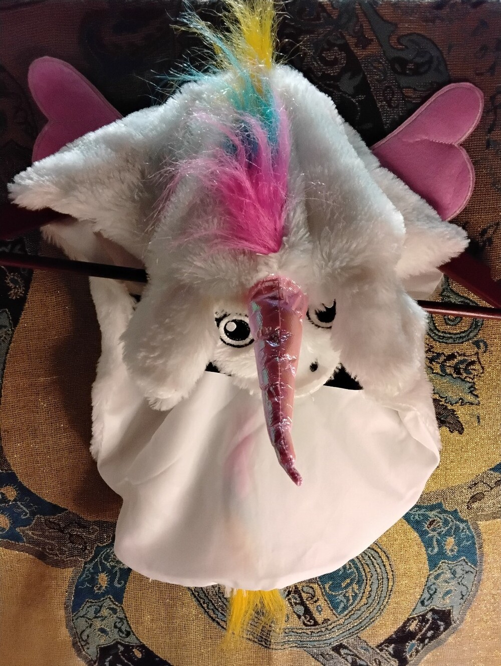 White Unicorn Large Dog Halloween Costume